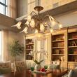 Candelabru clasic 16xE14/40W+1xE27/60W, Tosca LU 1617/12+4+1 Altpatina Orion