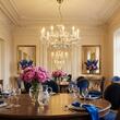 Candelabru clasic cristal alama Aur 24k 10xE14/40W, Maria Theresia-A LU 2211/10 MT Gold Orion