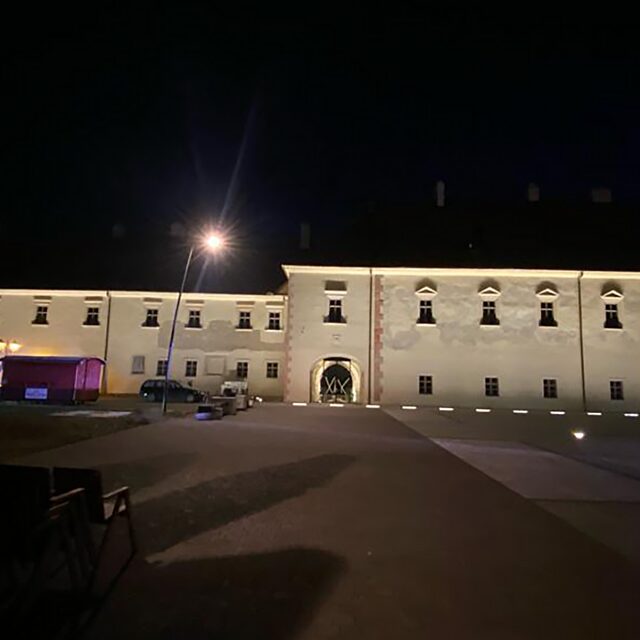 Sistem de iluminat inovator la Palatul Principilor – Alba Iulia