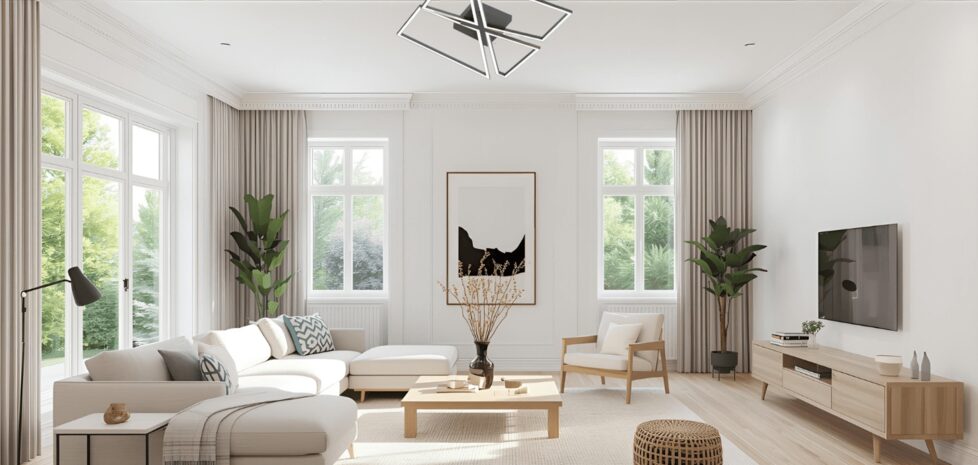 Plafoniera LED – echilibrul perfect între eleganță și funcționalitate