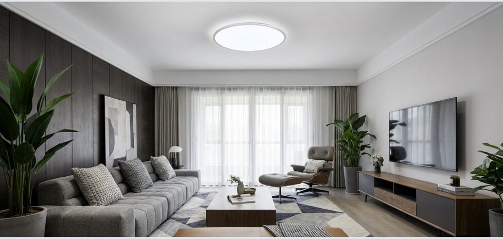 Plafoniere LED pentru living – cum creezi un ambient care chiar se simte bine