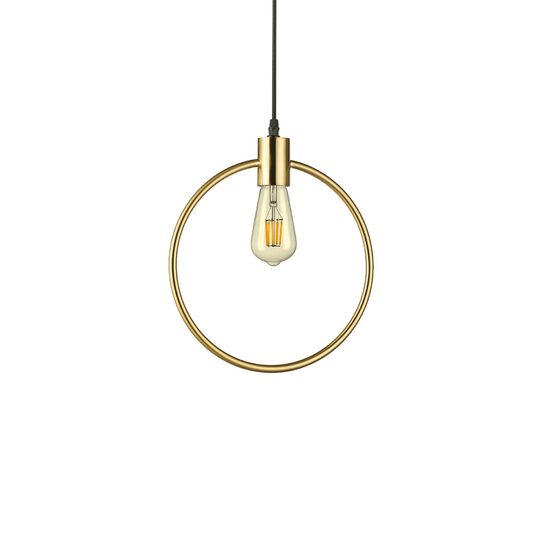 Lustra moderna aurie geometrica 1xE27/70W, ABC SP1 207841 Ideal Lux
