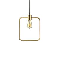 Lustra moderna aurie geometrica 1xE27/70W, ABC SP1 207858 Ideal Lux