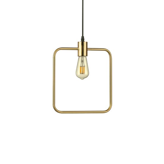 Lustra moderna aurie geometrica 1xE27/70W, ABC SP1 207858 Ideal Lux