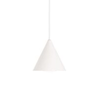 Lustra moderna alba abajur conic 1xGU10/28W,  A-LINE SP1 D13 232690 Ideal Lux