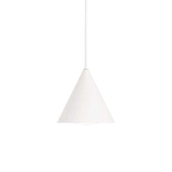 Lustra moderna alba abajur conic 1xGU10/28W,  A-LINE SP1 D13 232690 Ideal Lux