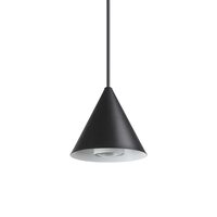 Lustra moderna neagra abajur conic 1xGU10/28W, A-LINE SP1 D13 232713 Ideal Lux
