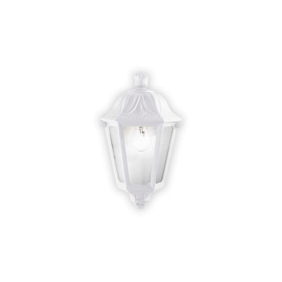 Aplica clasica exterior alba 1xE27/23W, ANNA AP1 Small 120430 Ideal Lux