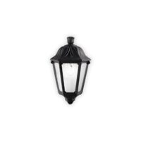 Aplica clasica exterior neagra 1xE27/23W, ANNA AP1 Small 101552 Ideal Lux