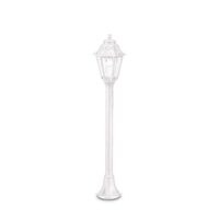 Stalp clasic exterior alb 1xE27/23W, ANNA PT1 120454 Ideal Lux