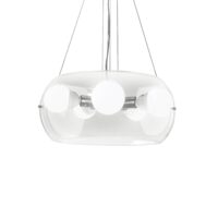 Lustra moderna transparenta 5xE27/60W, AUDI-10 SP5 016863 Ideal Lux