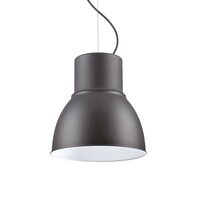 Lustra neagra look industrial 1xE27/60W, Breeze SP1 Big 232041 Ideal Lux