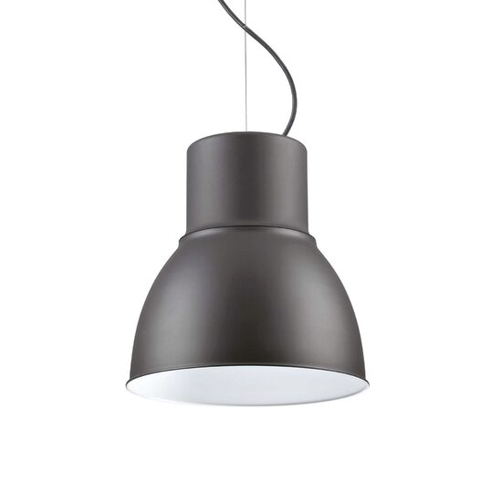 Lustra neagra look industrial 1xE27/60W, Breeze SP1 Big 232041 Ideal Lux