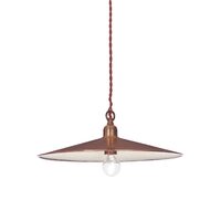 Lustra clasica finisata cupru 1xE27/42W, CANTINA SP1 112732 Ideal Lux