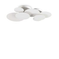Plafoniera/Aplica moderna alba LED 46W/3550lm/3000K, CLOUD PL D70 285207 Ideal Lux