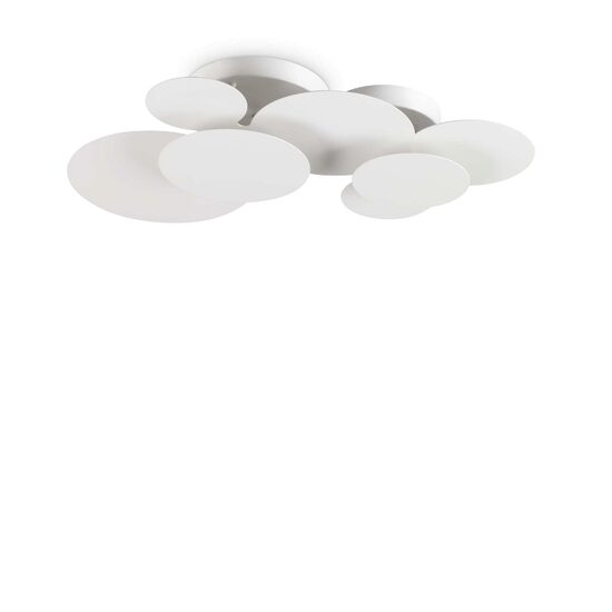 Plafoniera/Aplica moderna alba LED 46W/3550lm/3000K, CLOUD PL D70 285207 Ideal Lux