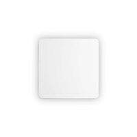 Aplica moderna alba LED 9.5W/730lm/3000K, COVER AP D15 Square 195728 Ideal Lux