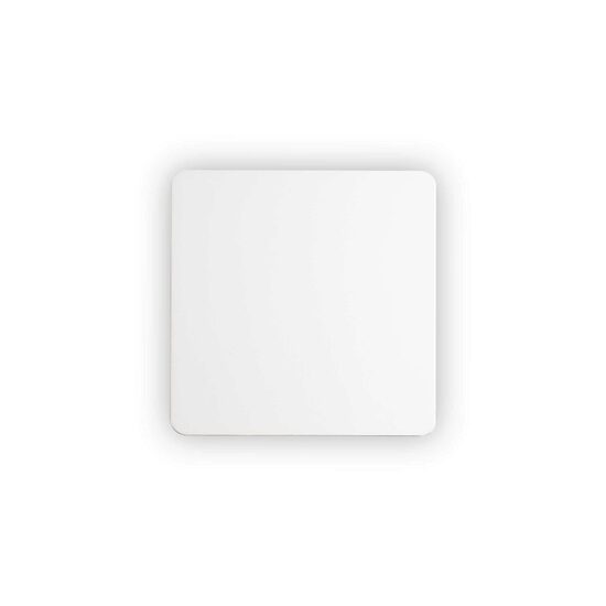 Aplica moderna alba LED 9.5W/730lm/3000K, COVER AP D15 Square 195728 Ideal Lux