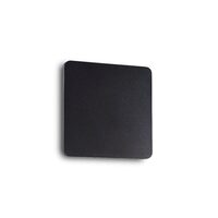 Aplica moderna neagra LED 9.5W/730lm/3000K, COVER AP D15 Square 195766 Ideal Lux