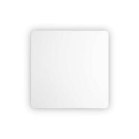 Aplica moderna alba LED 11W/1100lm/3000K, COVER AP D20 Square 195735 Ideal Lux