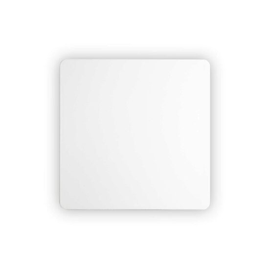 Aplica moderna alba LED 11W/1100lm/3000K, COVER AP D20 Square 195735 Ideal Lux