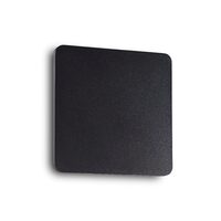 Aplica moderna neagra LED 11W/1100lm/3000K, COVER AP D20 Square 195773 Ideal Lux