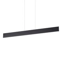 Lustra moderna neagra liniara LED 32W/2100lm/3000K, Desk SP1 173245 Ideal Lux