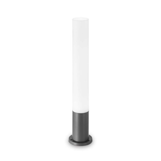 Stalp exterior aluminiu antracit 1xGX53/15W, EDO PT1 Round 138510 Ideal Lux
