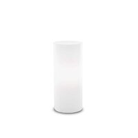 Veioza moderna alba dispersor sticla 1xE27/60W, EDO TL1 Small 044606 Ideal Lux