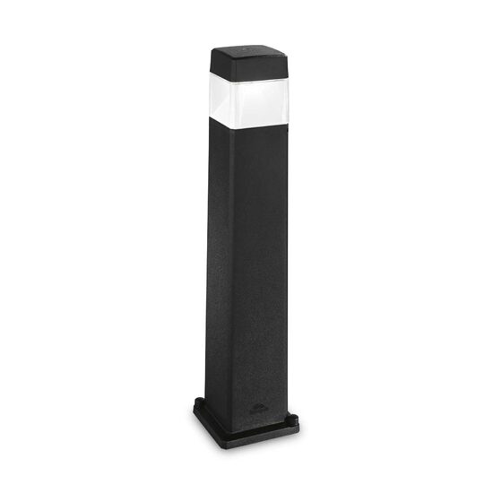 Stalp exterior negru IP55 1xGX53/10W, Cosmo PT1 187891 Ideal Lux