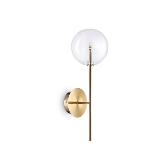 Aplica moderna alama abajur sticla 1xG4/2W, Equinoxe AP1 200149 Ideal Lux
