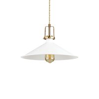 Lustra moderna metalica alba 1xE27/60W, ERIS-4 SP1 238210 Ideal Lux