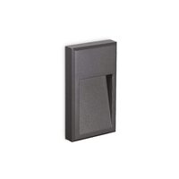 Aplica exterior IP65 antracit LED 6W/550lm/3000K, FEBE-2 AP 268354 Ideal Lux