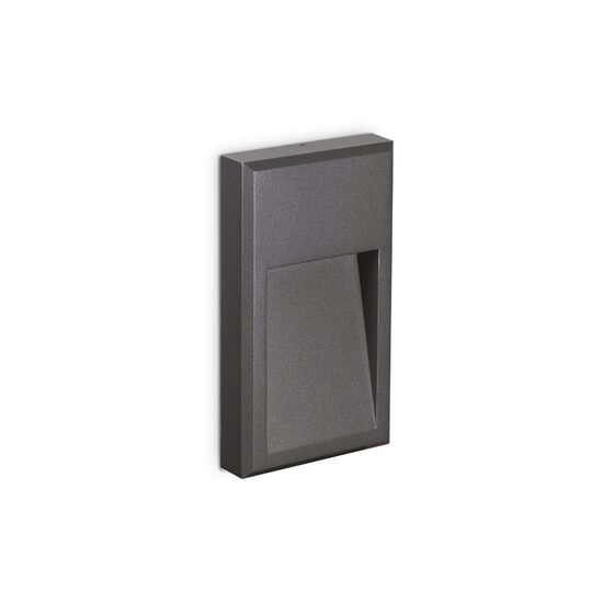 Aplica exterior IP65 antracit LED 6W/550lm/3000K, FEBE-2 AP 268354 Ideal Lux