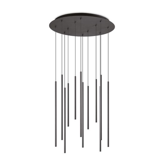 Candelabru modern negru LED 19W/2100lm/3000K, FILO SP12 263434 Ideal Lux