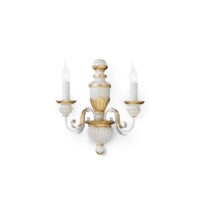 Aplica clasica din rasina alb antichizat 2xE14/40W, FIRENZE AP2 012902 Ideal Lux