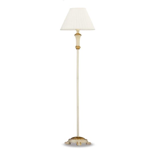 Lampadar clasic din rasina alb antichizat 1xE27/60W, FIRENZE PT1 002880 Ideal Lux