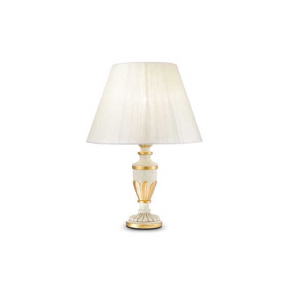 Veioza clasica din rasina alb antichizat 1xE14/40W, FIRENZE TL1 012889 Ideal Lux