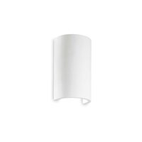 Aplica moderna alba 1xG9/40W, FLASH GESSO AP1 Round 214696 Ideal Lux