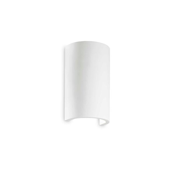 Aplica moderna alba 1xG9/40W, FLASH GESSO AP1 Round 214696 Ideal Lux