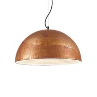 Lustra moderna corten semisferica 1xE27/60W, FOLK SP1 D50 174228 Ideal Lux