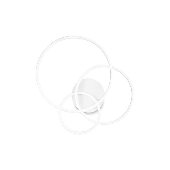 Aplica/Plafoniera moderna alba LED 41W/5000lm/3000K, FRAME PL Cerchio 255019 Ideal Lux