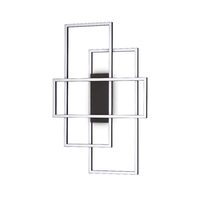 Aplica/Plafoniera moderna neagra LED 33W/3850lm/3000K, FRAME PL Rettangolo 270661 Ideal Lux
