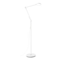 Lampadar alb LED 12.5W/1050lm/4000K, FUTURA PT 272085 Ideal Lux