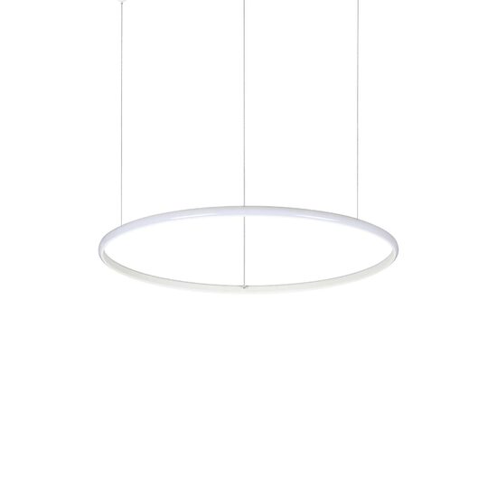 Lustra moderna alba LED 28W/3000lm/3000K, HULAHOOP SP D061 258775 Ideal Lux