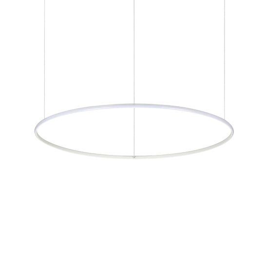 Lustra moderna alba LED 46W/5950lm/3000K, HULAHOOP SP D100 258751 Ideal Lux