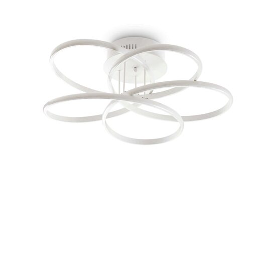 Plafoniera moderna alba LED 78W/9450lm/4000K, KAROL PL D65 227825 Ideal Lux