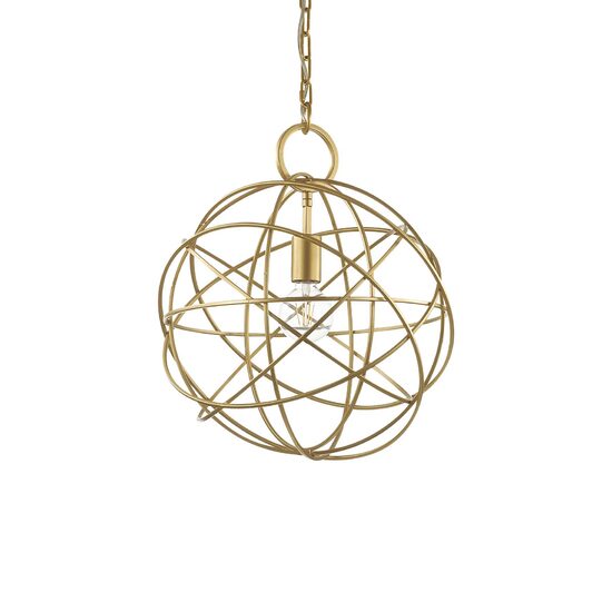 Candelabru modern auriu 1xE27/60W, KONSE SP1 155968 Ideal Lux