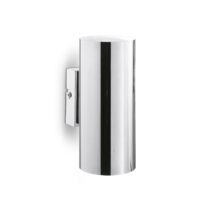 Aplica moderna cromata dispersor cilindric 2xGU10/28W, Look AP2 094182 Ideal Lux