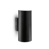 Aplica moderna neagra dispersor cilindric 2xGU10/28W, Look AP2 095998 Ideal Lux